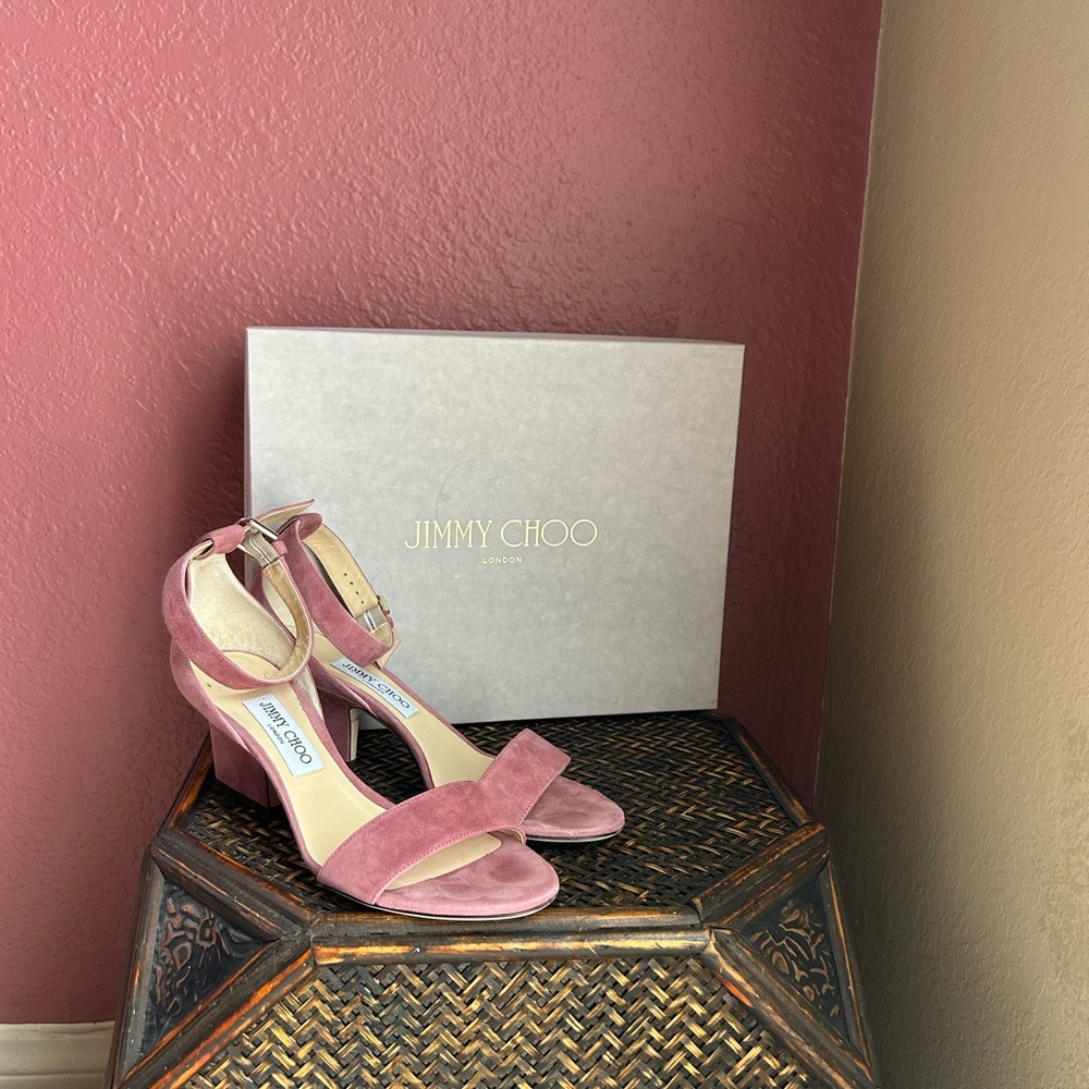 Vintage Rose sandals from Jimmy Choi